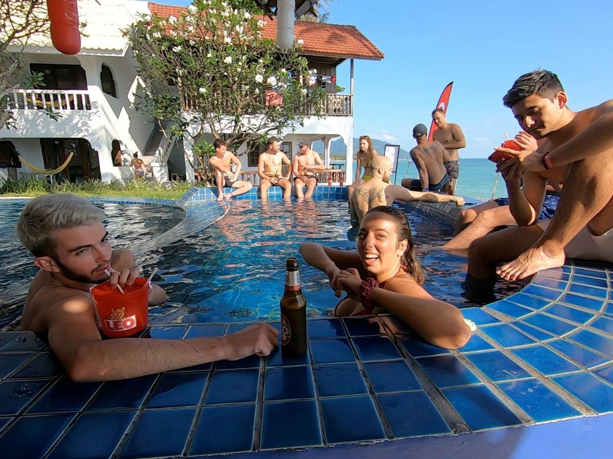 Asia Blue - Beach Hostel Hacienda Ko Pha Ngan Exterior photo