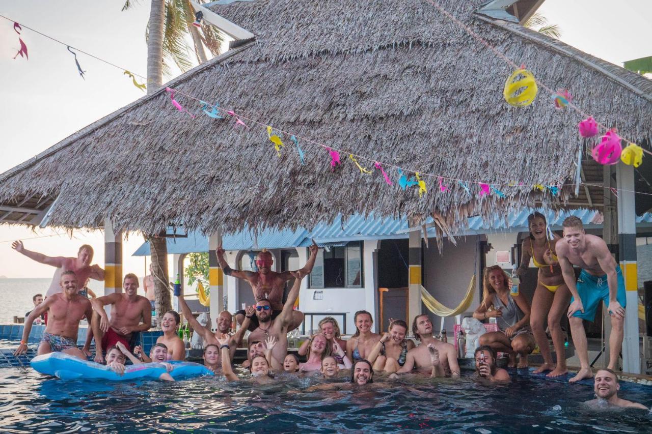 Asia Blue - Beach Hostel Hacienda Ko Pha Ngan Exterior photo